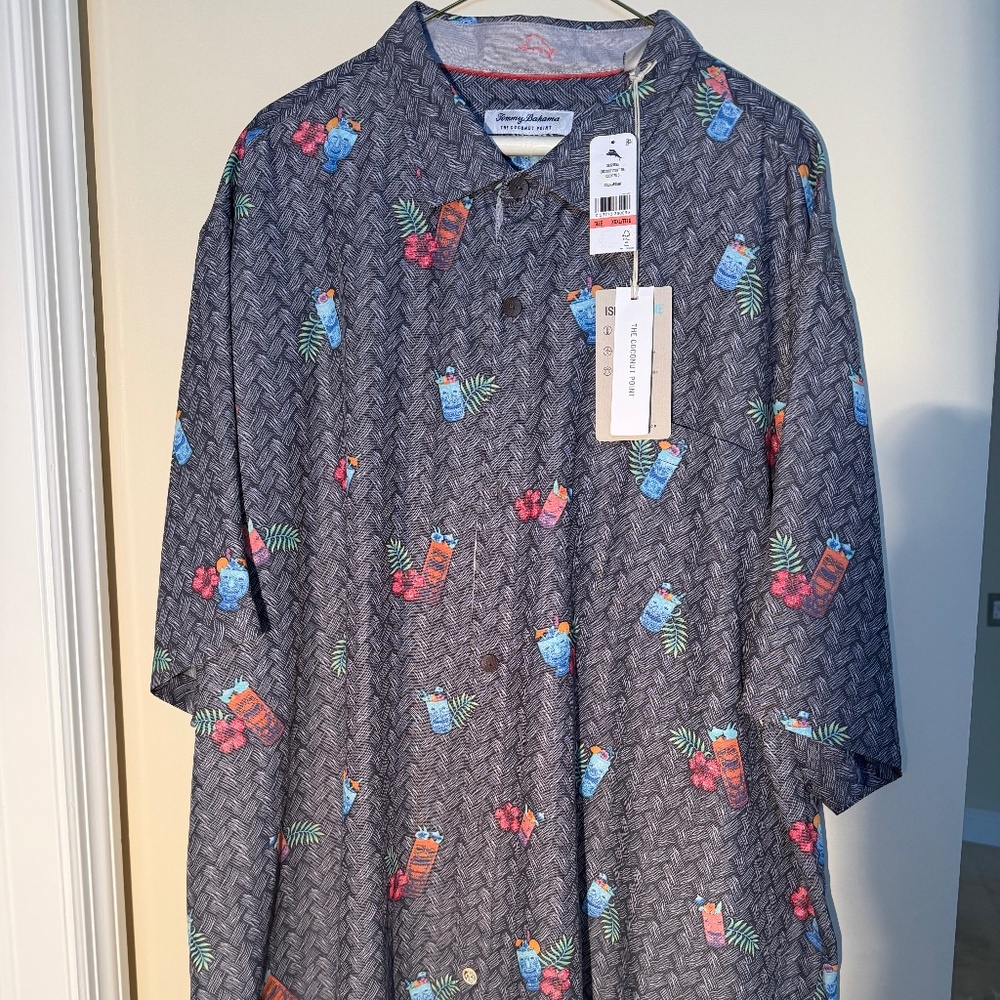 Tommy Bahama Shirt, NWT, Men's XXXL/TTTG